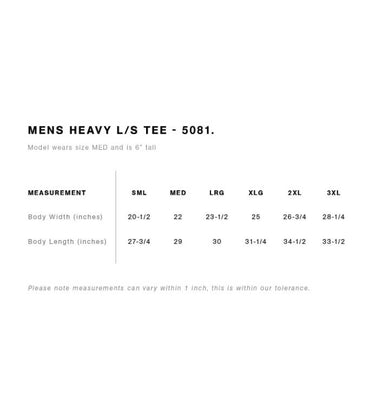 AS Colour Heavy Long Sleeve Tee